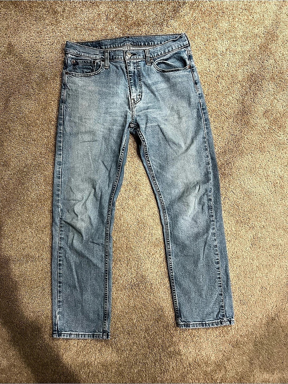 Levi's 513 Slim Straight Flex Jeans Men's Jeans Waist 32 Blue